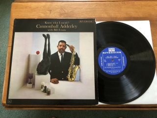 Cannonball Adderley W/bill Evans Know What I Mean? Riverside 433 Mono