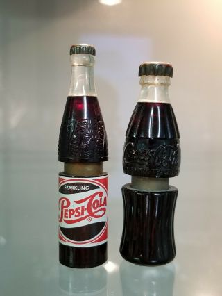 Novelty Cola Lighters Pepsi Coca Cola Bottle 350
