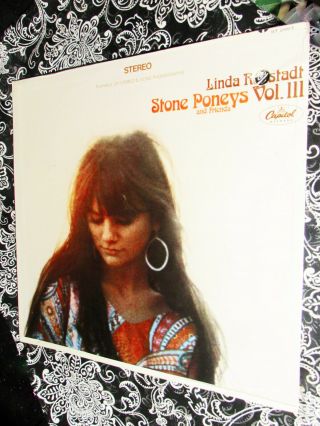 1968 Promo ● The Stone Poneys ● 3 ● Ronstadt Calif Folk,  Tim Buckley