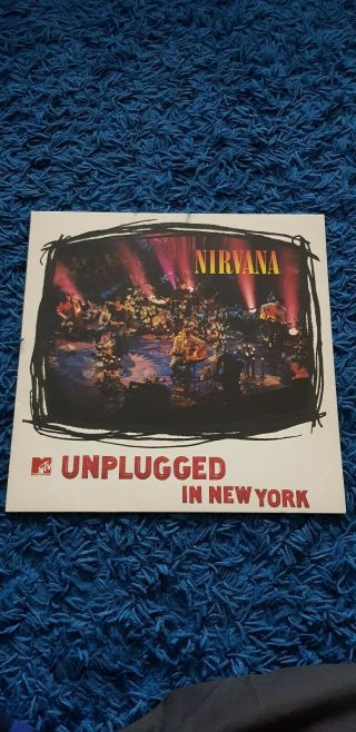 Nirvana - Mtv Unplugged In York Vinyl Lp Ex/ex 1st Press