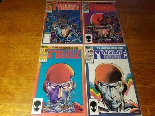 Machine Man Complete 1984 4 Issue Mini - Series 1 - 4 1 2 3 4 Iron Man 2020