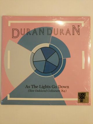 Duran Duran As The Lights Go Down Live Rsd19 2xlp Colored Vinyl Limited
