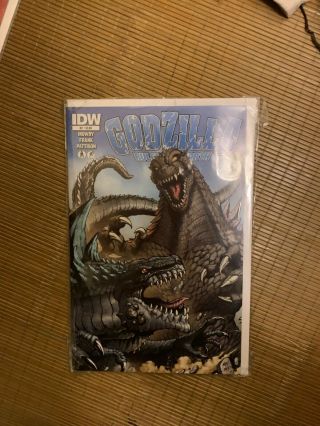 Godzilla Rulers Of Earth 2 July 2013 Cover By Matt Frank 10.  0 Gem Idw