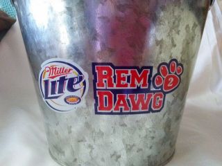 Remdawg 2 Jerry Remy - Boston Red Sox Miller Lite Beer Ice Bucket 5.  75 Quarts