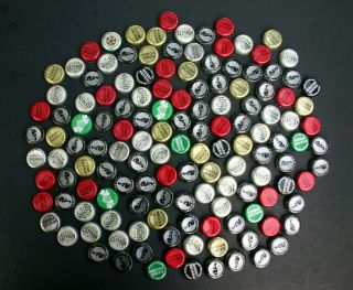 130 Beer Bottle Caps From Various Mostly Craft Brewer Brands In Very Good Shape