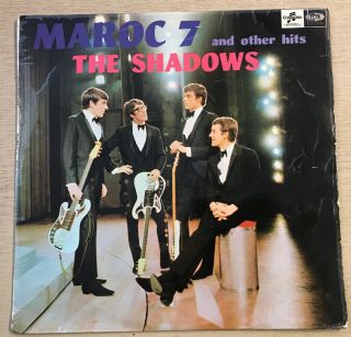 The Shadows Maroc 7 And Other Hits The Shadows Vintage Vinyl Lp