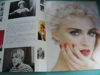 MADONNA Who ' s That Girl World Tour Book w/ Ticket 1987 Japan 2