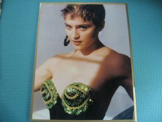 MADONNA Who ' s That Girl World Tour Book w/ Ticket 1987 Japan 4