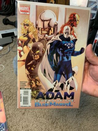 Adam Legend Of The Blue Marvel 1 - 5 All Copies