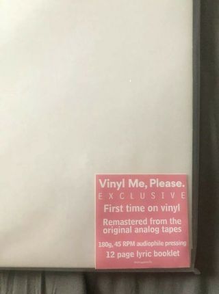 Fiona Apple - Tidal,  Vinyl Record LP,  VMP,  Vinyl Me Please,  Unplayed 4