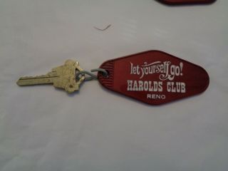 Vintage The Fez Harold’s Club Room Key Reno Las Vegas Nevada 31