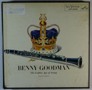 Benny Goodman The Golden Age Of Swing 5xlp Box Set On Rca - Victor Vg,
