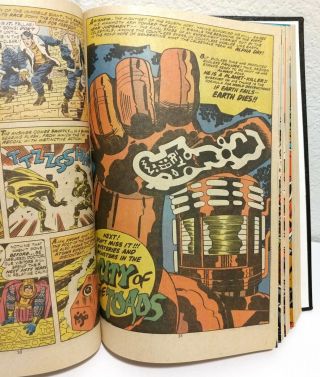 The Eternals Custom Bound Volume Jack Kirby Marvel Comics Complete Full Run 1 - 19 6