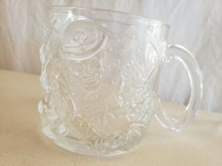Complete Set of 4 1995 BATMAN FOREVER Collectible McDonald ' s Glass Mugs 5