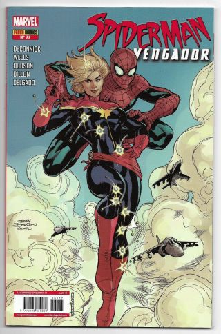 Avenging Spiderman 9 Spanish Edition 1st Carol Danvers As Captain Marvel