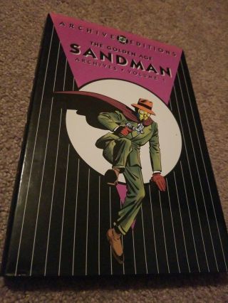 Dc Archive Editions Golden Age Sandman Volume 1 Hardcover Hc Oop Adventure Comic