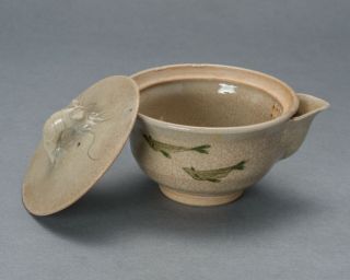 Hohin By Potter In Okayama Japanese Pottery Mushiake - Ware Teapot Kyusu Sencha