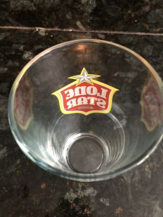 Lone Star Beer 16 oz.  Pint Glass National Beer of Texas 3