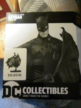 Gerald Way Dc Collectibles Limited Edition Black & White Batman.  Numbered Nib