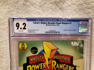 SABAN ' S MIGHTY MORPHIN POWER RANGERS 1 CGC 9.  2 2