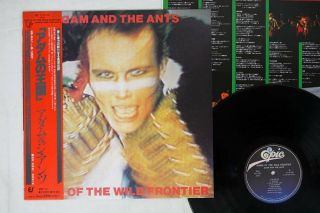 Adam And The Ants Kings Of The Wild Frontier Epic 25 3p - 281 Japan Obi Shrink Lp