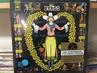 The Byrds 12 " Vinyl Sweetheart Of The Rodeo 2018 Rsd Record Store Day Legacy