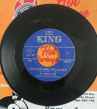 AL HENDERSON with BOYD BENNETT - SHE SAYS CRAZY (NOT REPO) 2