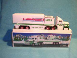 Hess 1995 Toy Truck And Helicopter And Box,  Nib