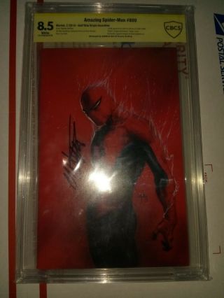 Spider - Man 800 Cbcs 8.  5 Signed Dell Otto Ss Cgc