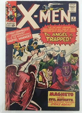 X - Men Vol 1 5 Third Magento Fifth Xmen Second Scarlet Witch Quicksilver