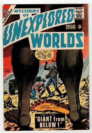 Mysteries Of Unexplored Worlds 15 (vf/nm) Charlton Sci Fi 1959 Lqqk