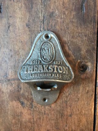Cast Iron Bottle Opener/wall Mounted/heavy/vintage/rustic/antiqued/theakston