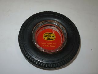Vintage General Tire Ashtray Cleveland Ohio Advertising Friends (r416)