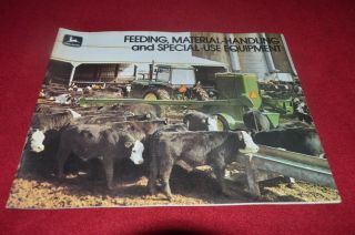 John Deere Feeding,  Material Handling Equipment For 1978 Dealer 
