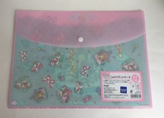 Sanrio Japan Little Twin Stars A4 Plastic File Folder Document Bag 2018 Cute