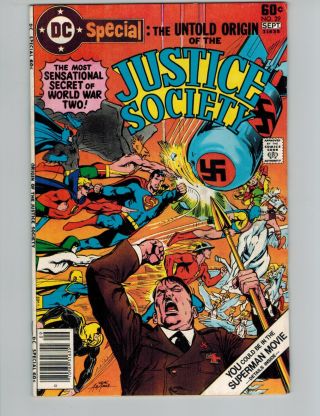 Dc Special 29 The Untold Origin Of The Justice Society Jsa Neal Adams 1977