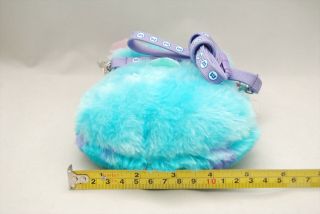Tokyo Disney Resort LTD Monsters Inc Sully Face Plush Pass Case Sulley Coin Bag 2