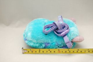 Tokyo Disney Resort LTD Monsters Inc Sully Face Plush Pass Case Sulley Coin Bag 3