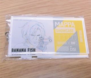 Banana Fish Ash Mappa Showcase Acrylic Key Chain Limited