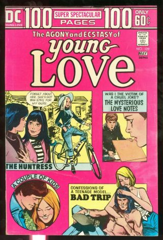 Dc Romance Young Love 109 Vg Bright Pink Cover 100 Pager