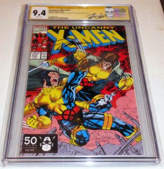 Uncanny X - Men 277 3x Cgc Ss Signature Autograph Stan & Jim Lee Chris Claremont