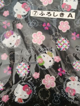 Japan Sanrio Import Hello Kitty Japanese Sakura Kuji Furoshiki Cloth Wrap
