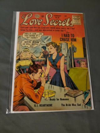 Love Secrets 50 (quality Comics Group)