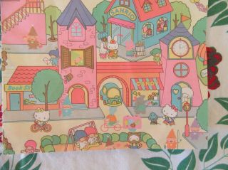 Vintage Sanrio Hello Kitty,  Twin Stars Paper Gift Bag 1983 4