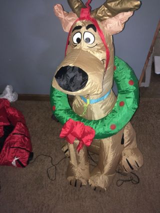 3 1/2 Foot Gemmy Scooby - Doo Airblown Inflatable Christmas Decoration 2014
