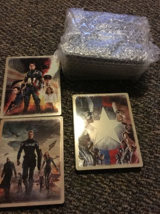 Marvel Steelbooks Ironman Thor Captain America