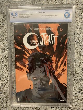 Outcast 1 Cbcs 9.  8 First Print Hot Series From Image Pristine Kirkman Story