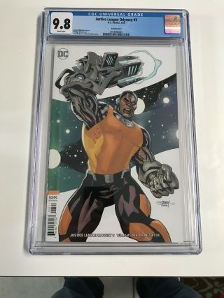 Justice League Odyssey 3 Variant Cgc 9.  8