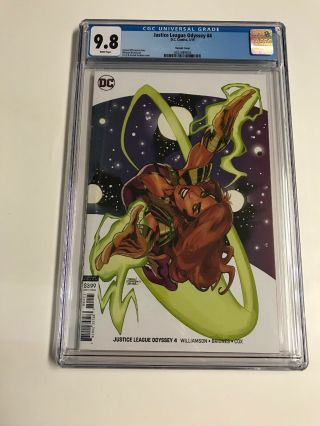 Justice League Odyssey 4 Cgc 9.  8 Dodson Variant