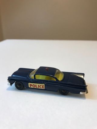 1964 Husky Buick Electra Police Car (blue) 1:64 Scale Made In Great Britain